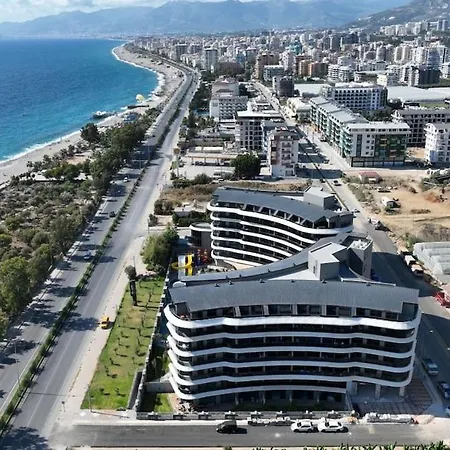 شقة Lux Apts In Luxurious Complex, 50m To The Sea ألانيا