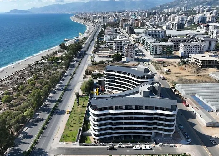 شقة Lux Apts In Luxurious Complex, 50m To The Sea ألانيا